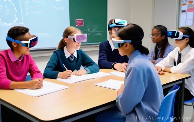 증강 현실과 가상 현실의 사용자 인터페이스 - **Prompt: "Dynamic female professional, in her late 20s, with a modern haircut and dressed in smart-...