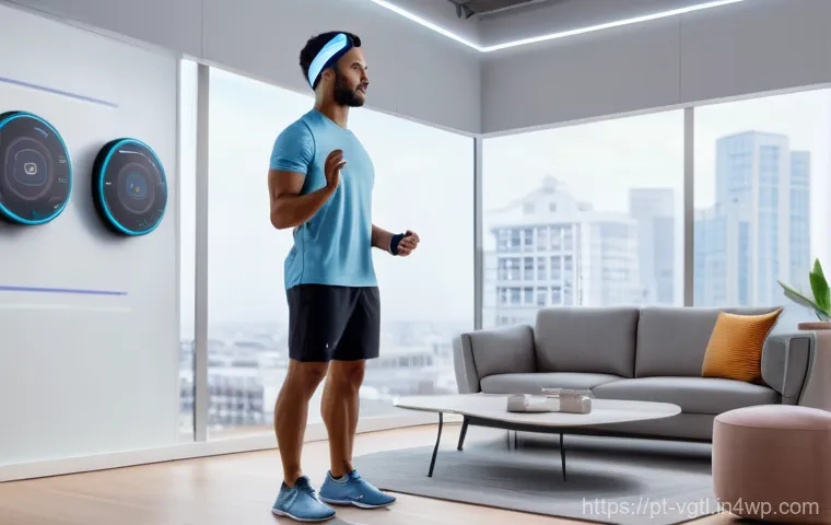 증강 현실과 가상 현실의 사용자 인터페이스 - **Prompt: "A diverse group of students, aged 15-17, dressed in school uniforms, are gathered around ...