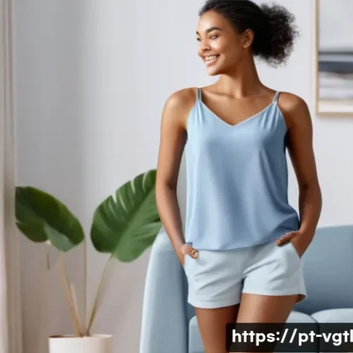 증강 현실을 활용한 고객 서비스 혁신 - Virtual Fashion Try-On for Enhanced Shopping**

"A stylish young woman, approximately 28 years old, ...